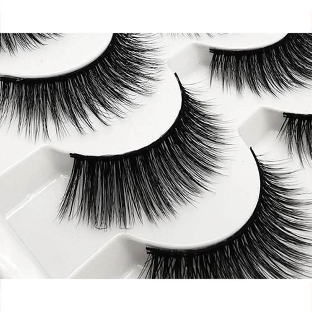 10 Pairs False eyelashes Magnetic Artificial Eyelashes Extension Eyelashes on magnets Liquid Eyeliner Tweezer Set