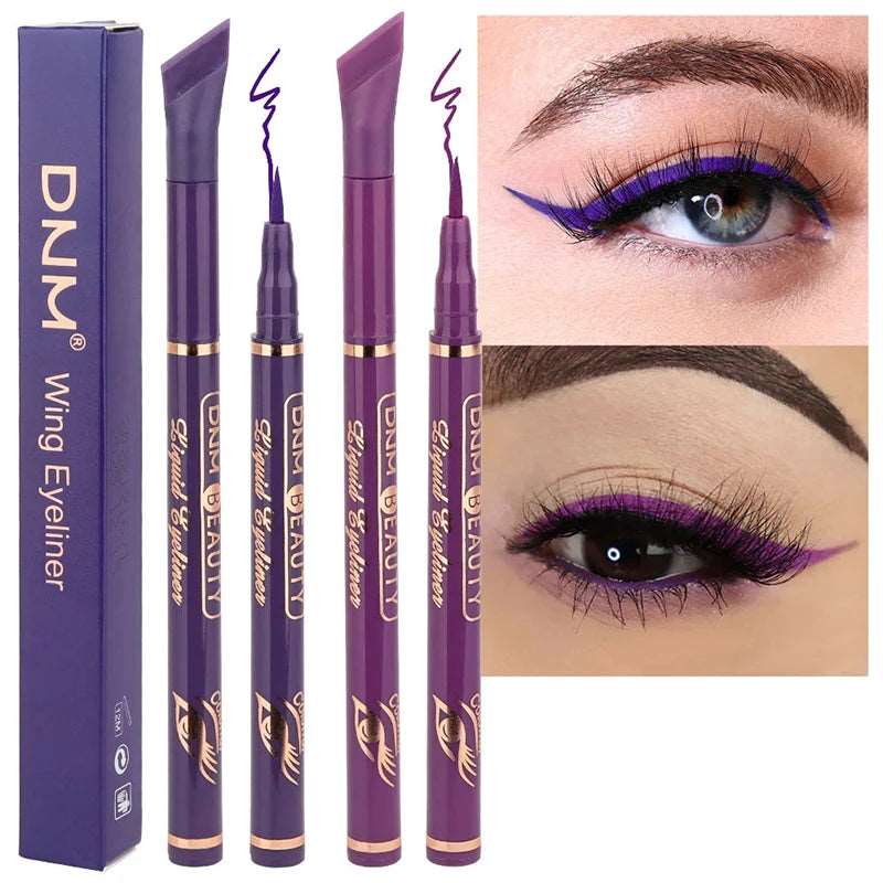 12 Colors Matte Eyeliner Quick Drying Waterproof Liquid Eyeliner Makeup Products Long Lasting Eye Liner Makeup Cosmetics