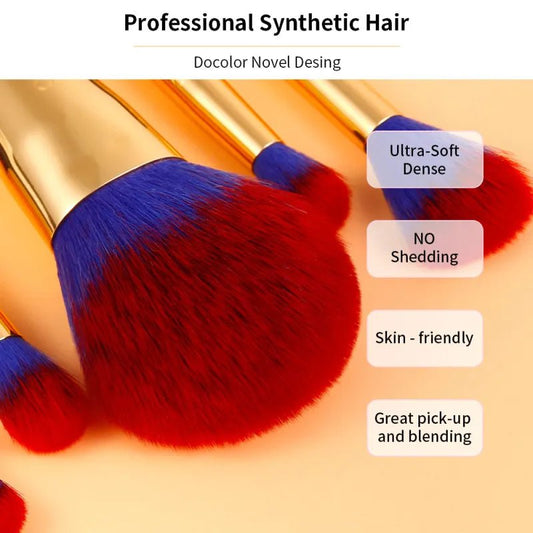 Brushes Set DOCOLOR - Oferta maquillajes