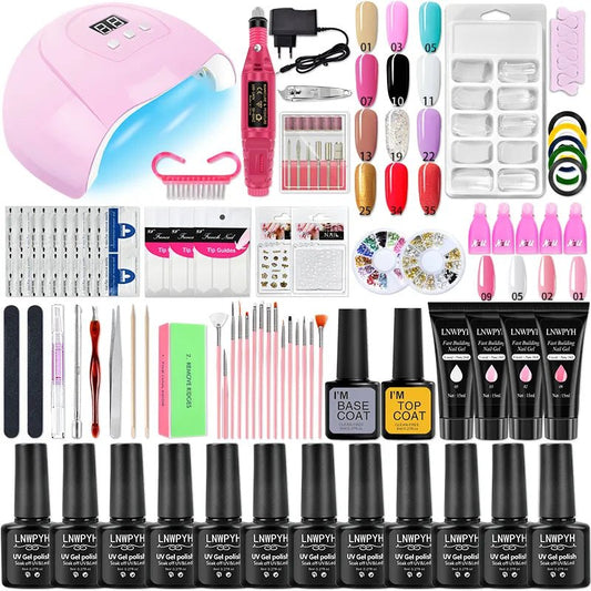 Nail machine and polish set - Oferta maquillajes