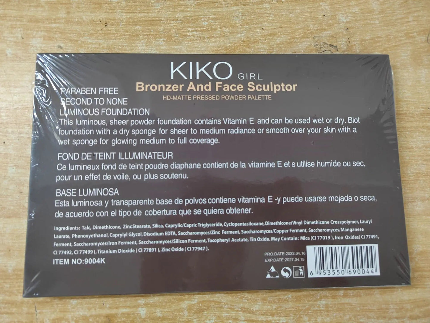 Palette Shades KIKO - myglowmuse