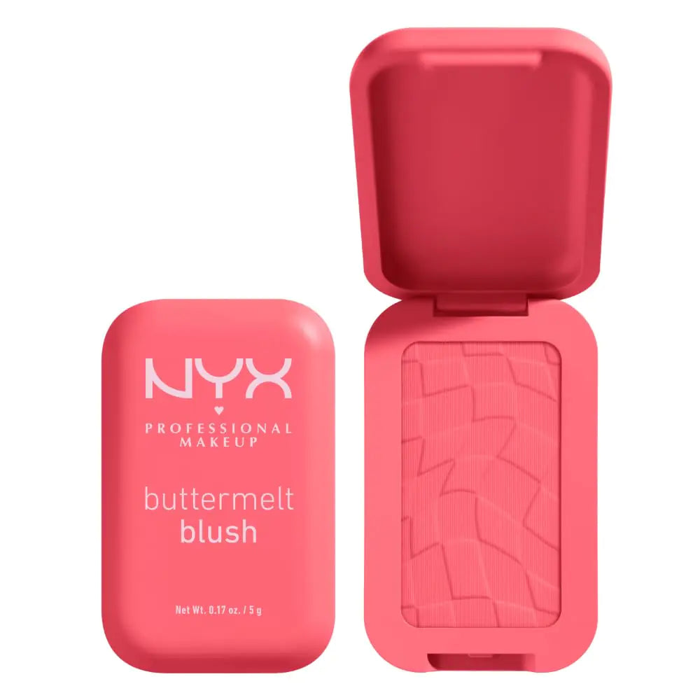 NYX Buttermelt Powder Blush – Vegan, Long-Lasting