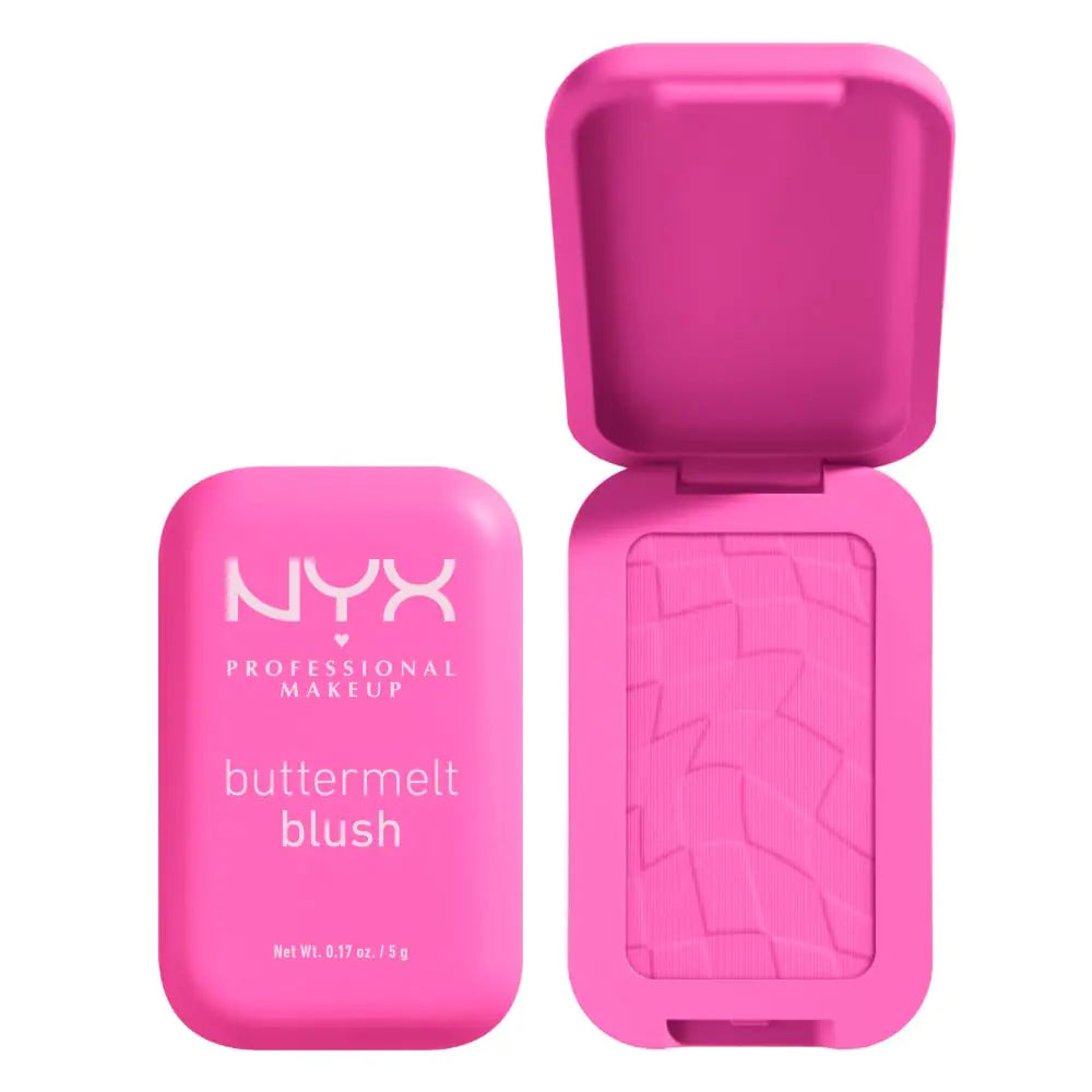 NYX Buttermelt Powder Blush – Vegan, Long-Lasting