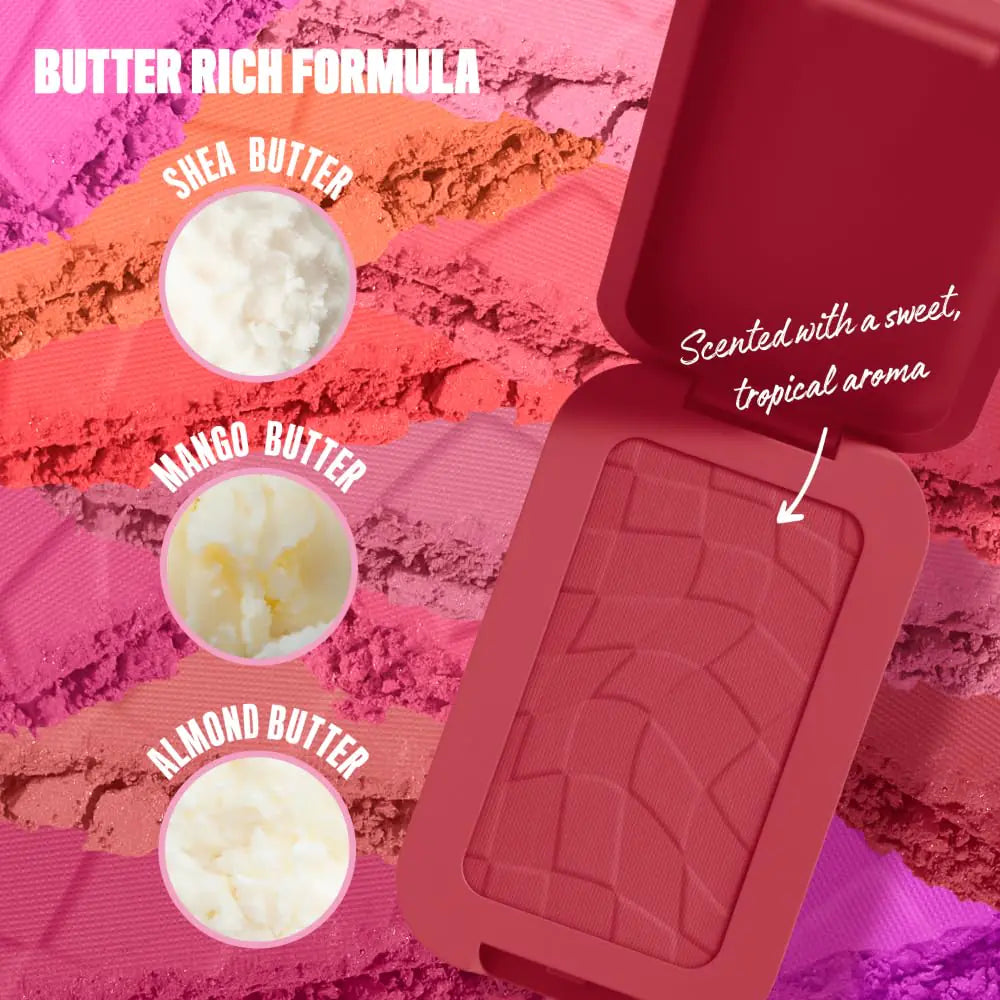 NYX Buttermelt Powder Blush – Vegan, Long-Lasting