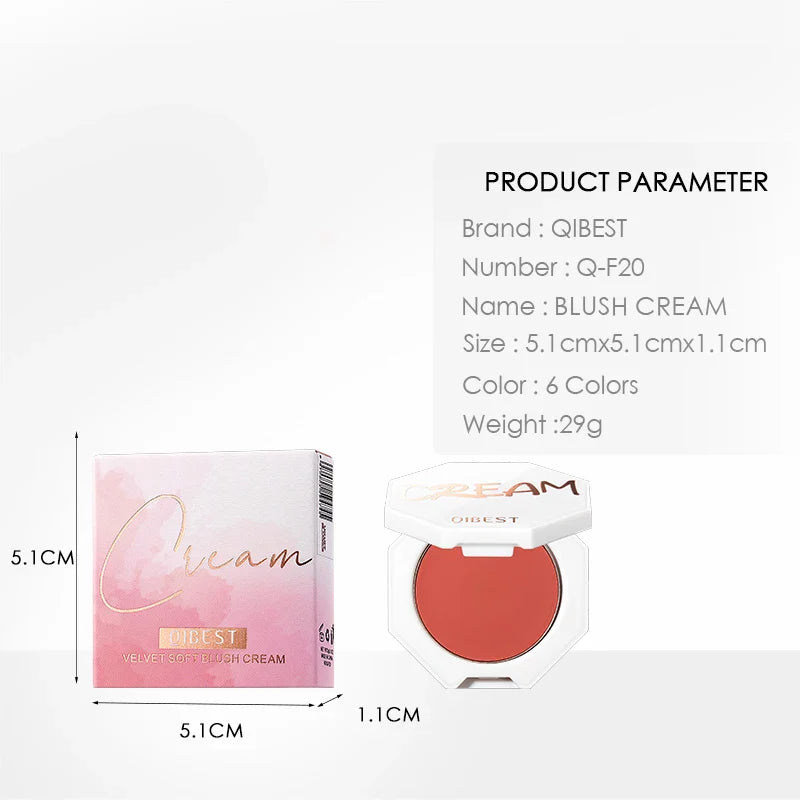 QIBEST Gel Cream Blush