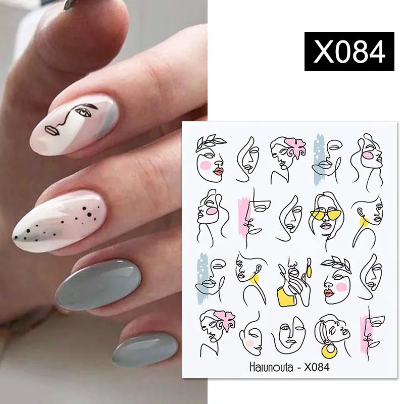 Stickers Nails Art
