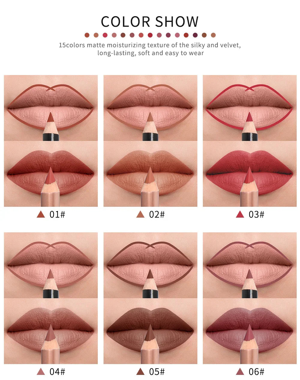 Matte Lipstick QIBEST