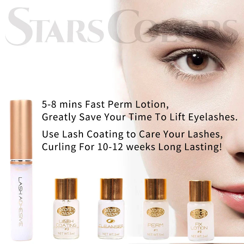 Eyelash niza and nutre Kit STARS COLORS