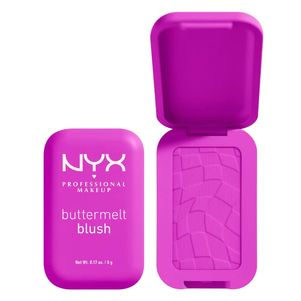 NYX Buttermelt Powder Blush – Vegan, Long-Lasting