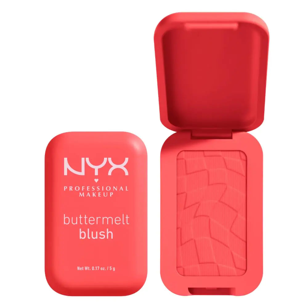 NYX Buttermelt Powder Blush – Vegan, Long-Lasting
