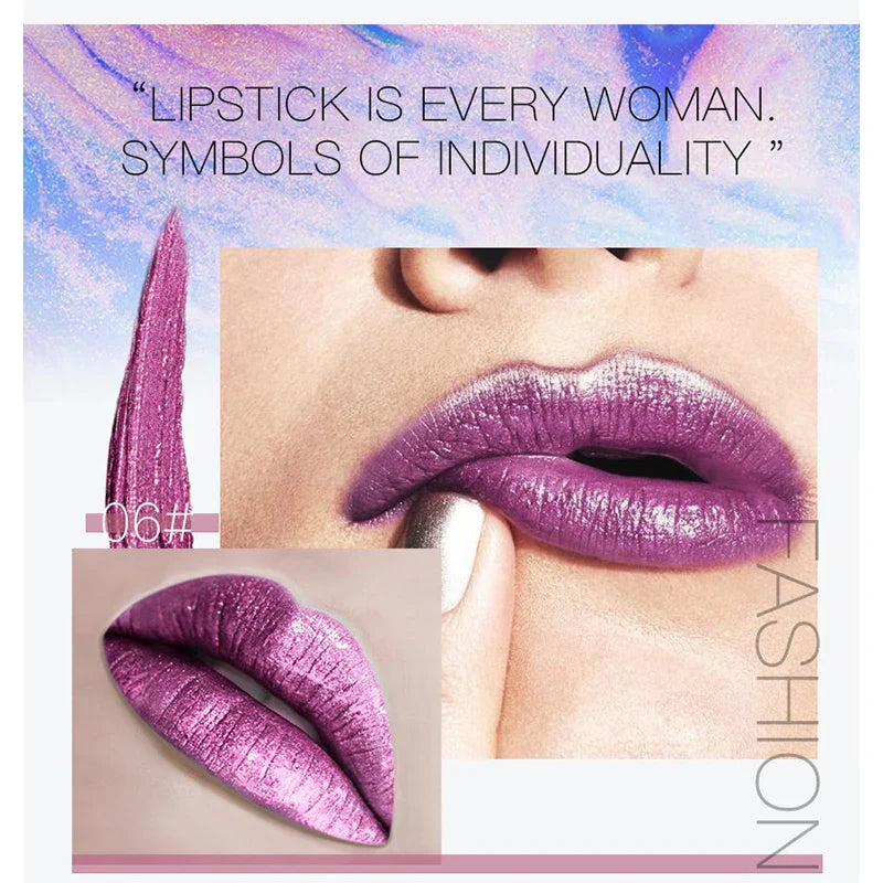 Lipstick with glitter PUDAIER