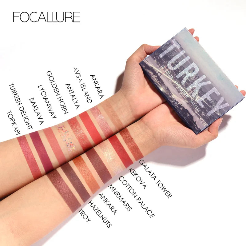 Eyeshadow Pallete FOCALLURE