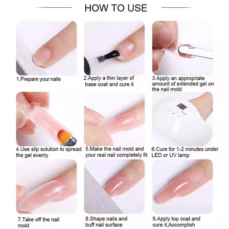 Lamp Nail Gel Set NEE JOLIE