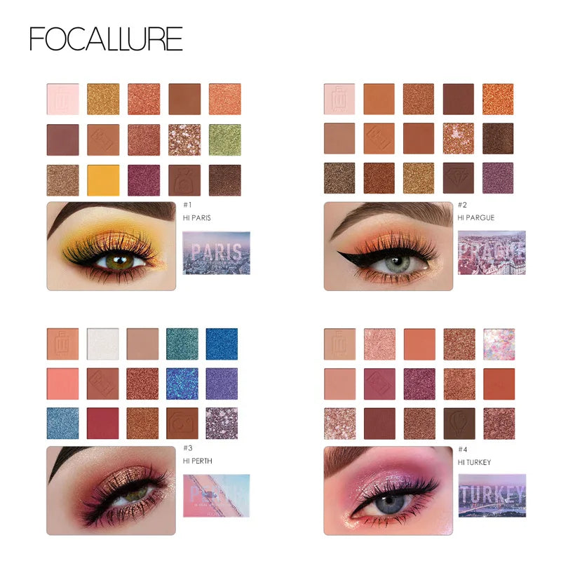 Eyeshadow Pallete FOCALLURE