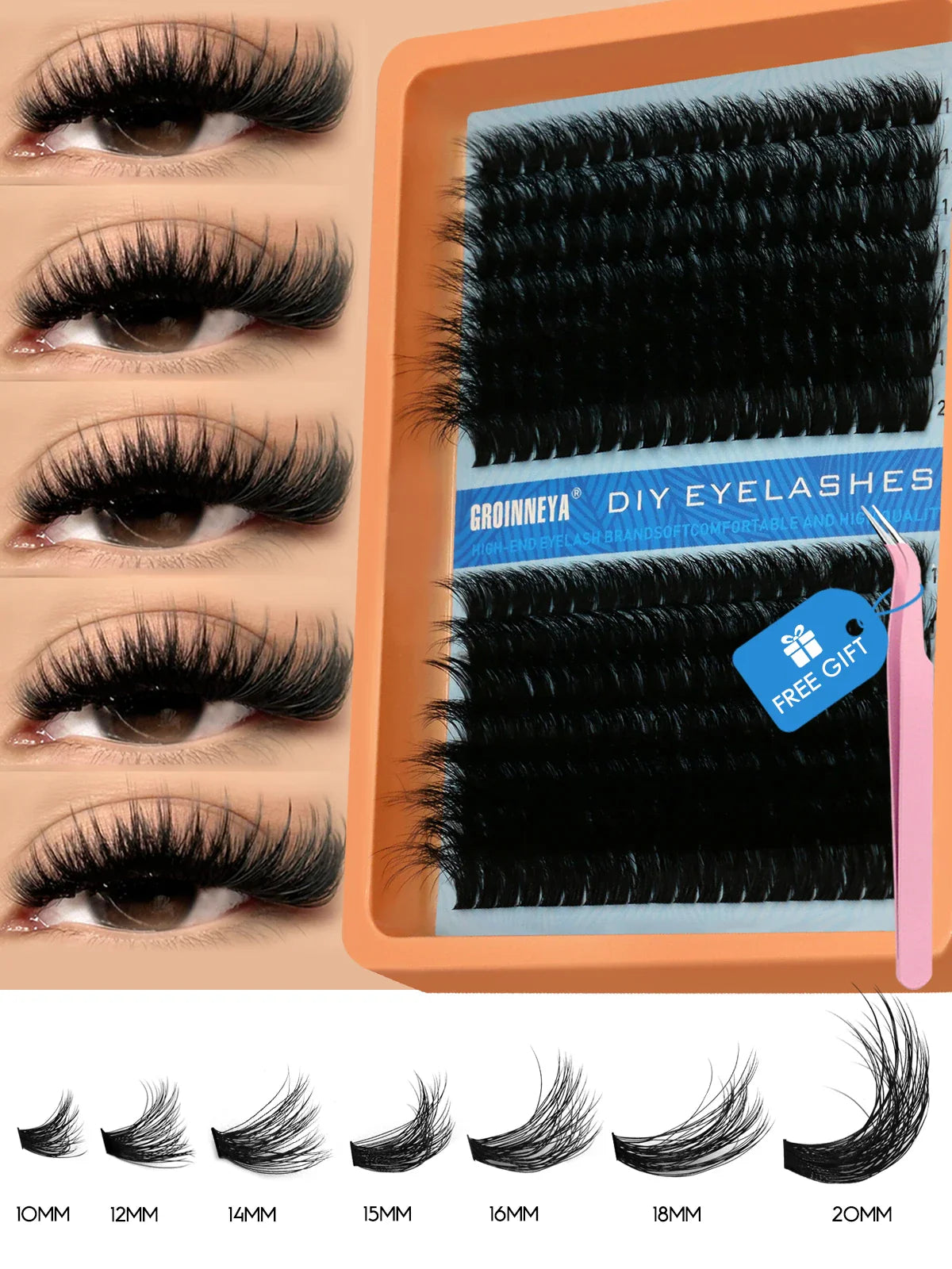 Lashes Kit GROINNEYA