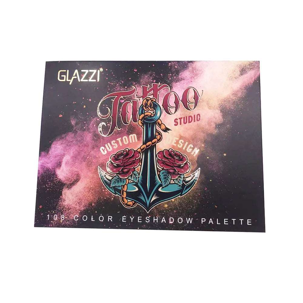 108 Colors Eyeshadow Palette Glitter Shimmer Matte Powder Waterproof Beauty Makeups Cosmetics Makeup Kit Maquiagem