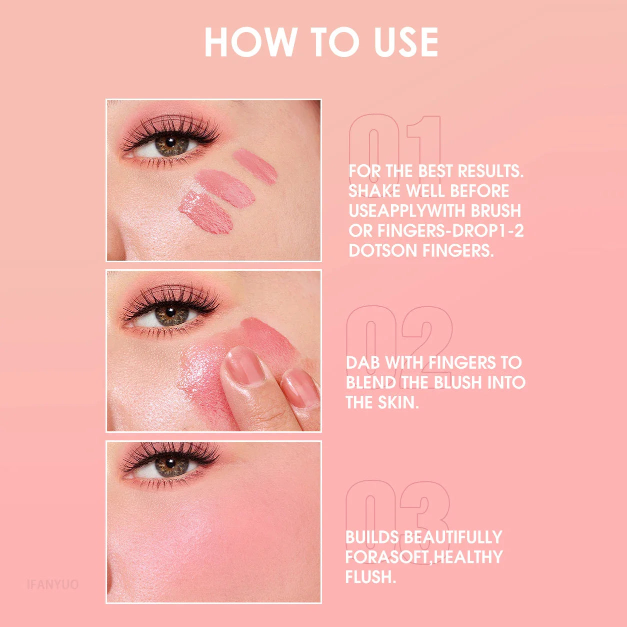 Cheek Blush LANGMANI anda VINCINER