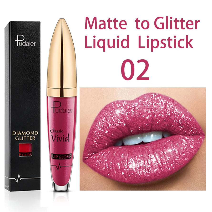 Matte or brilliant lipsticks PUDAIER