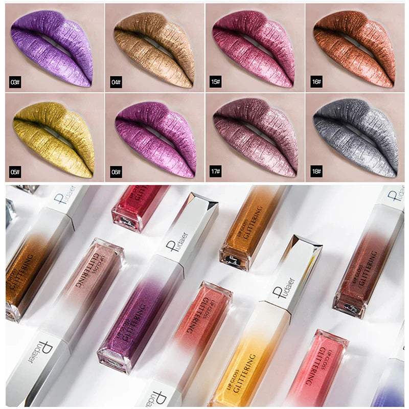 Lipstick with glitter PUDAIER