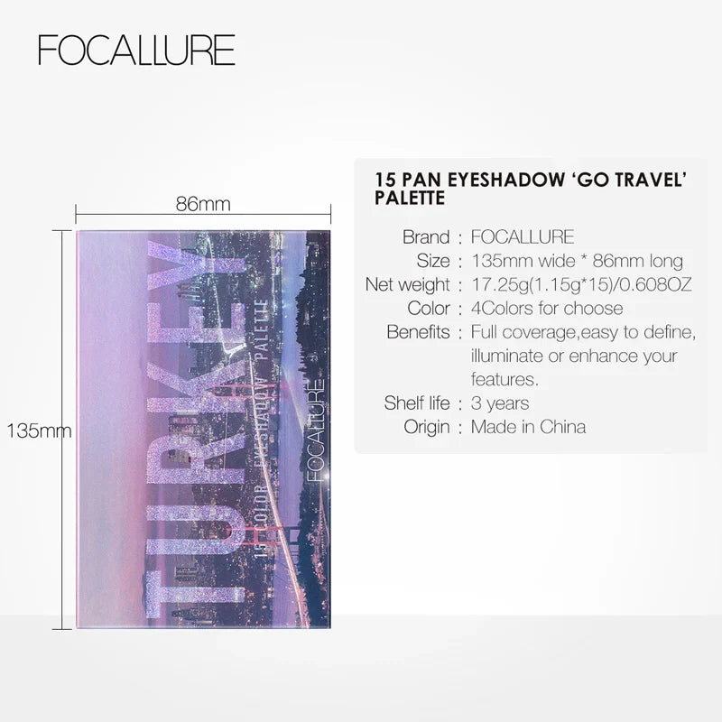 Eyeshadow Pallete FOCALLURE