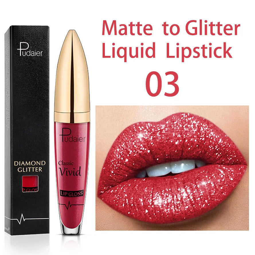 Matte or brilliant lipsticks PUDAIER