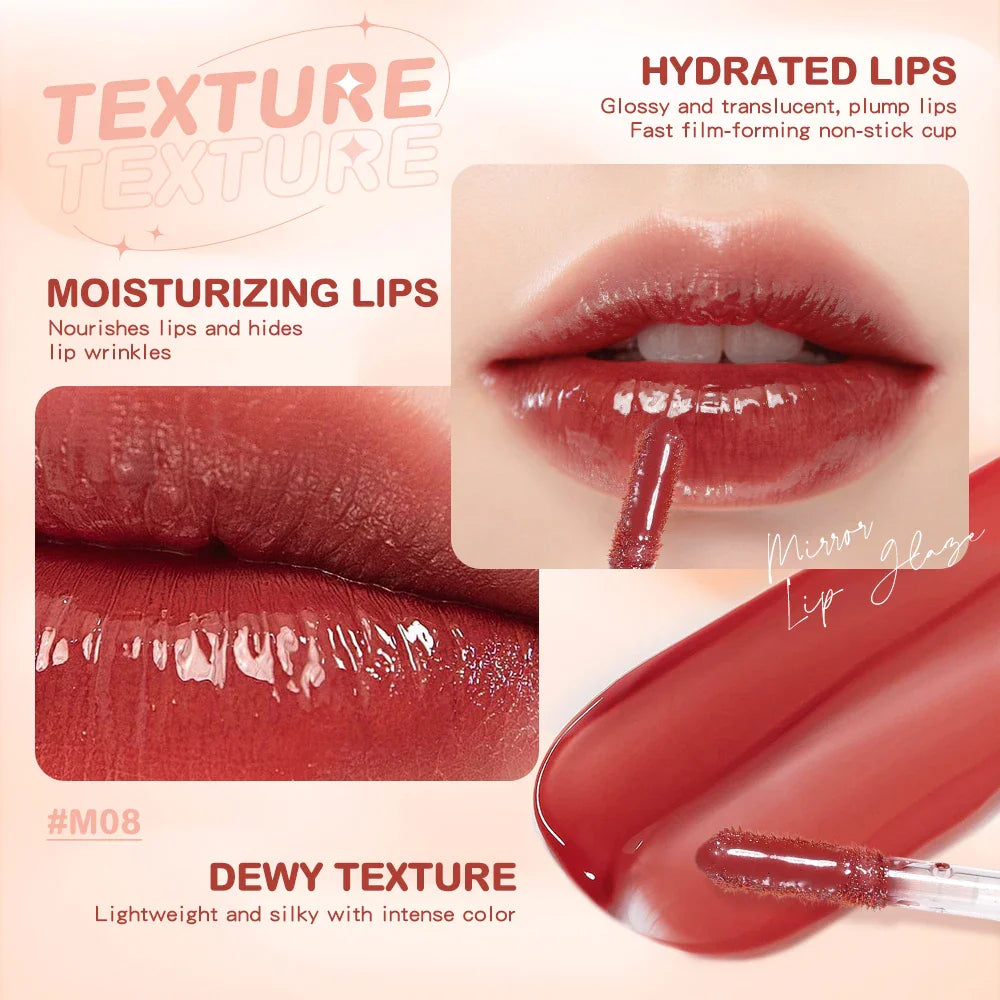 Bright and bulky lips BANXEER