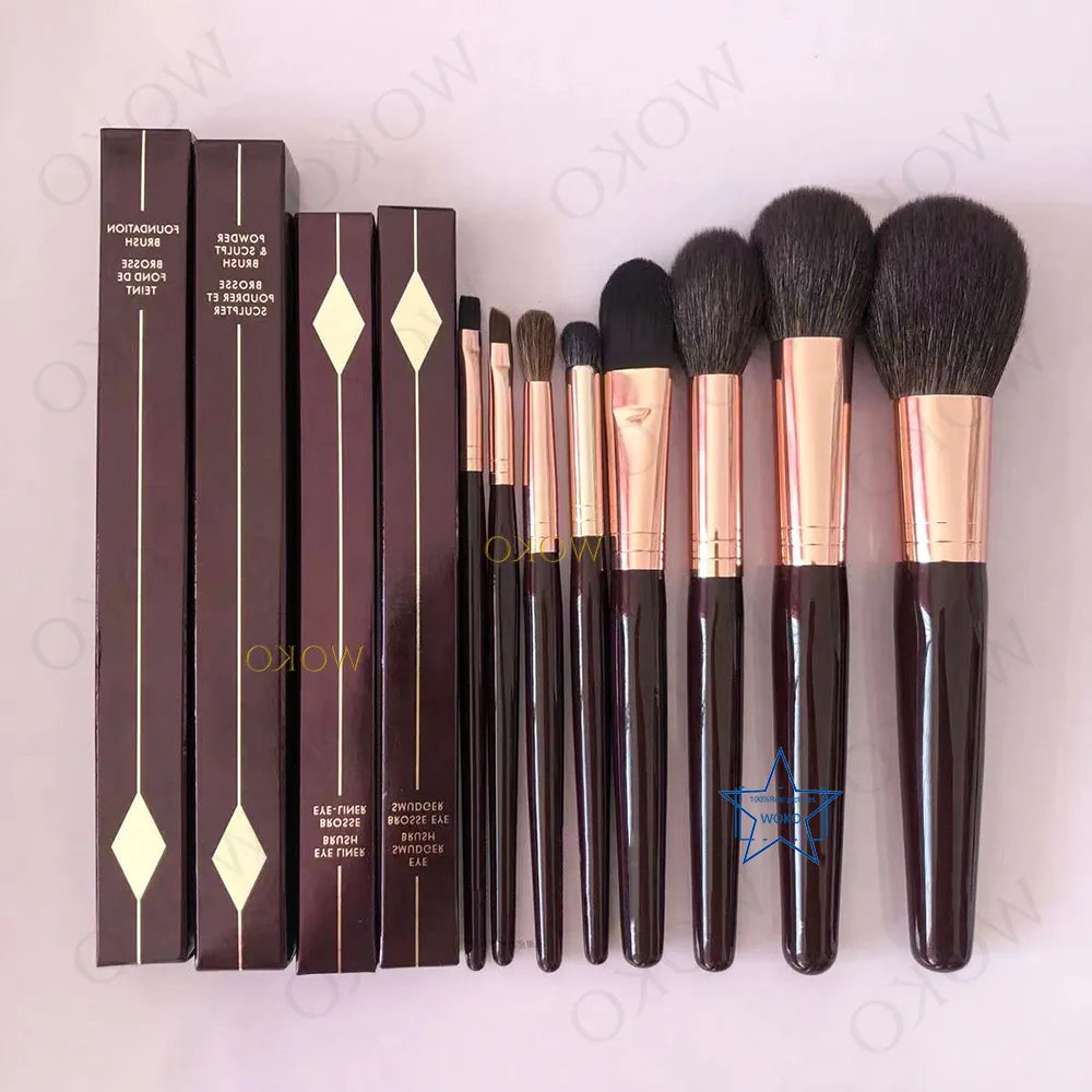 Brushes for powders, bronzers, rubores CT