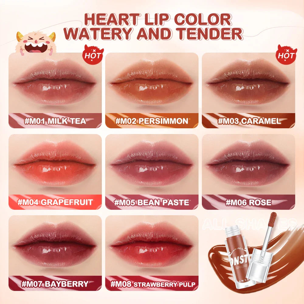 Bright and bulky lips BANXEER