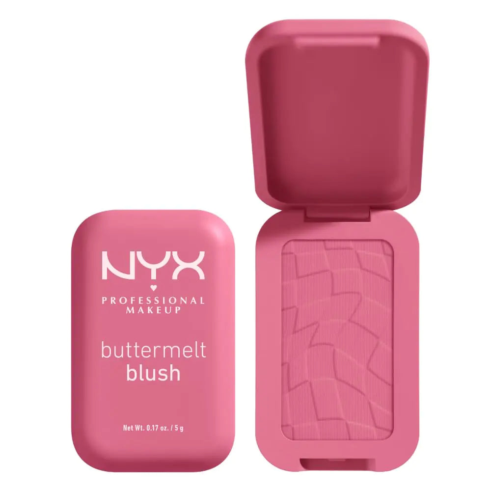 NYX Buttermelt Powder Blush – Vegan, Long-Lasting