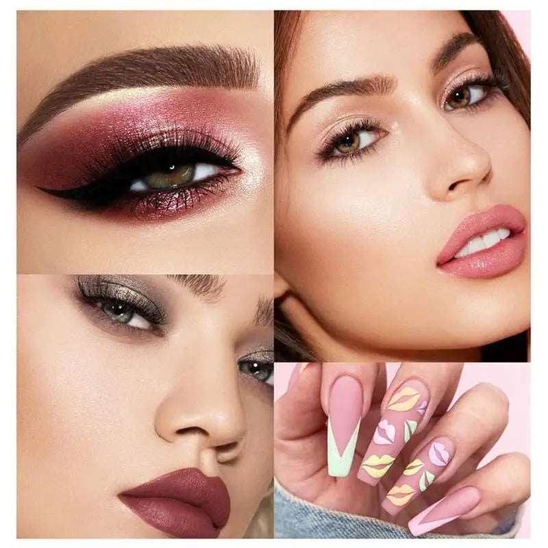44pcs Makeup Palette With Portable Case Long Lasting Full Makeup Kit Cosmetics Set For Beginners Women All-in-One Make Up Set