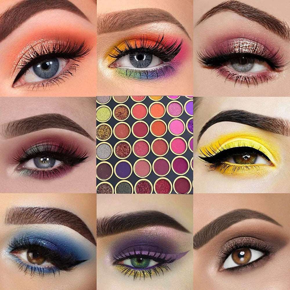 108 Colors Eyeshadow Palette Glitter Shimmer Matte Powder Waterproof Beauty Makeups Cosmetics Makeup Kit Maquiagem