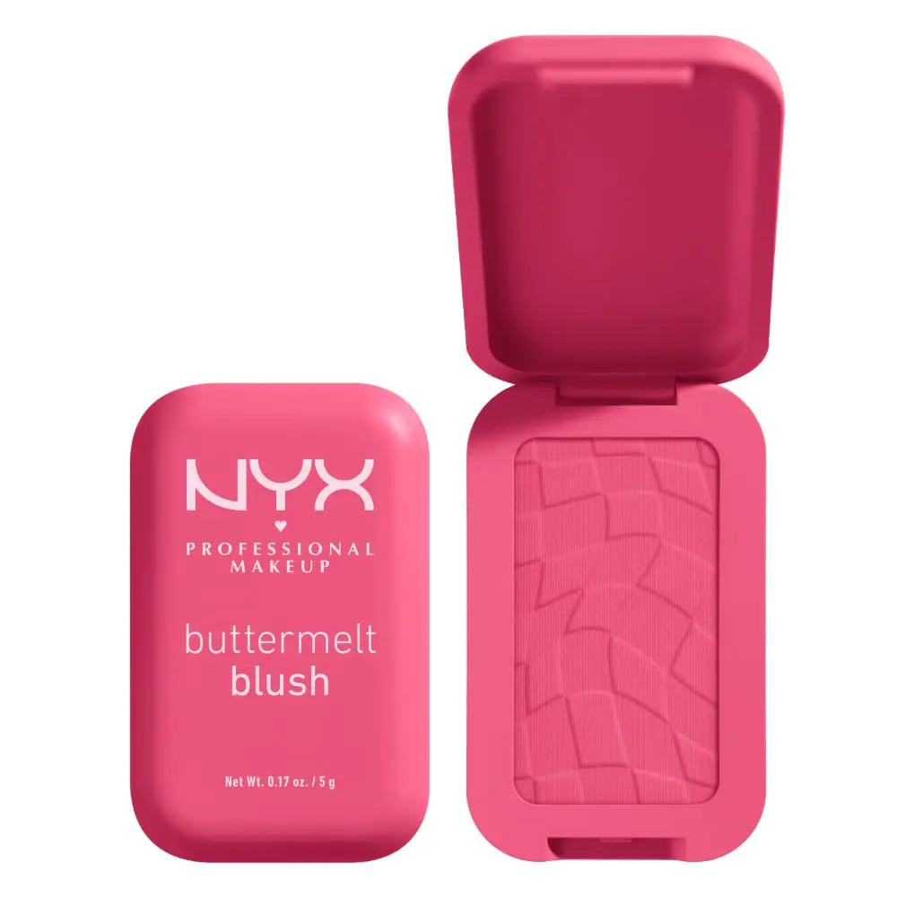 NYX Buttermelt Powder Blush – Vegan, Long-Lasting