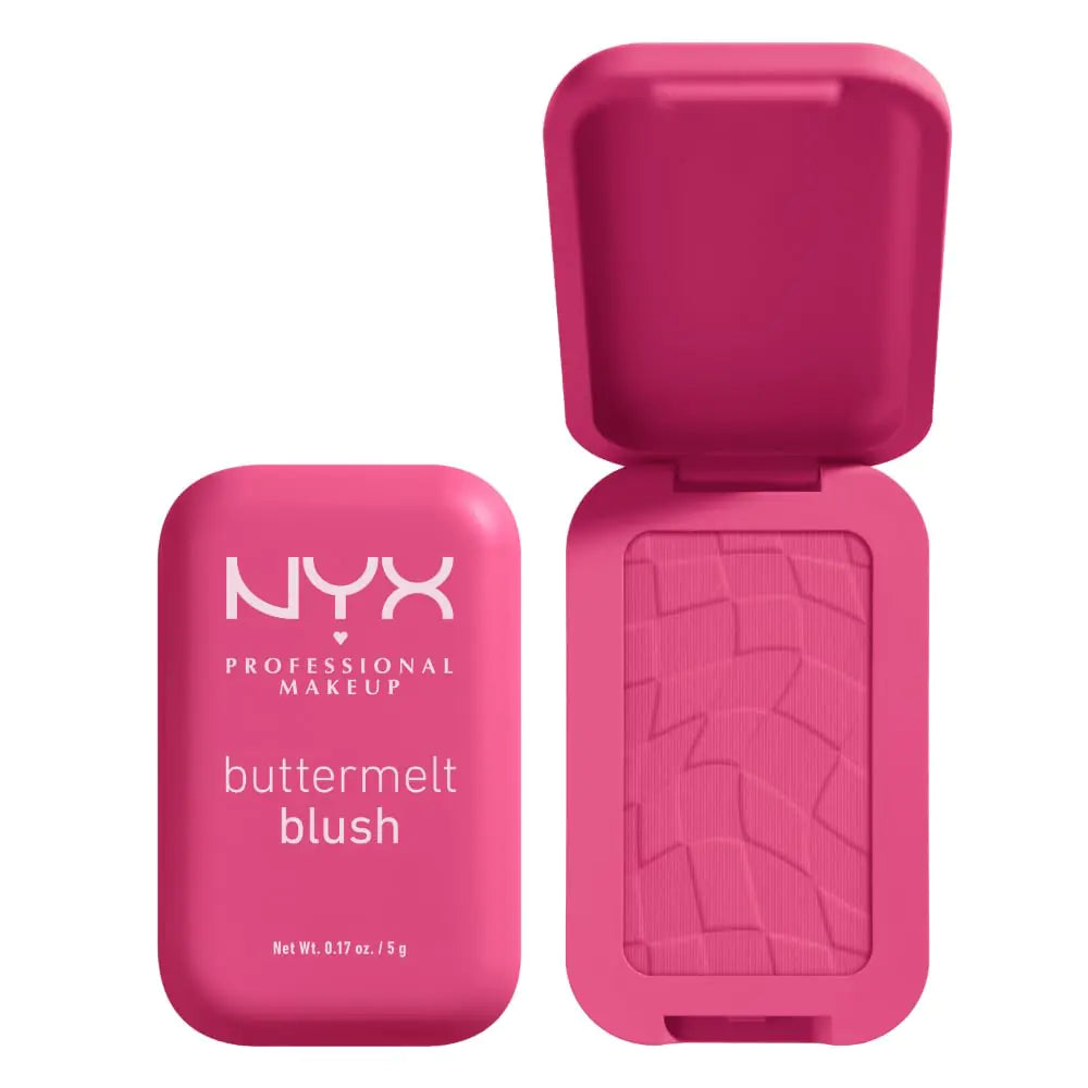 NYX Buttermelt Powder Blush – Vegan, Long-Lasting