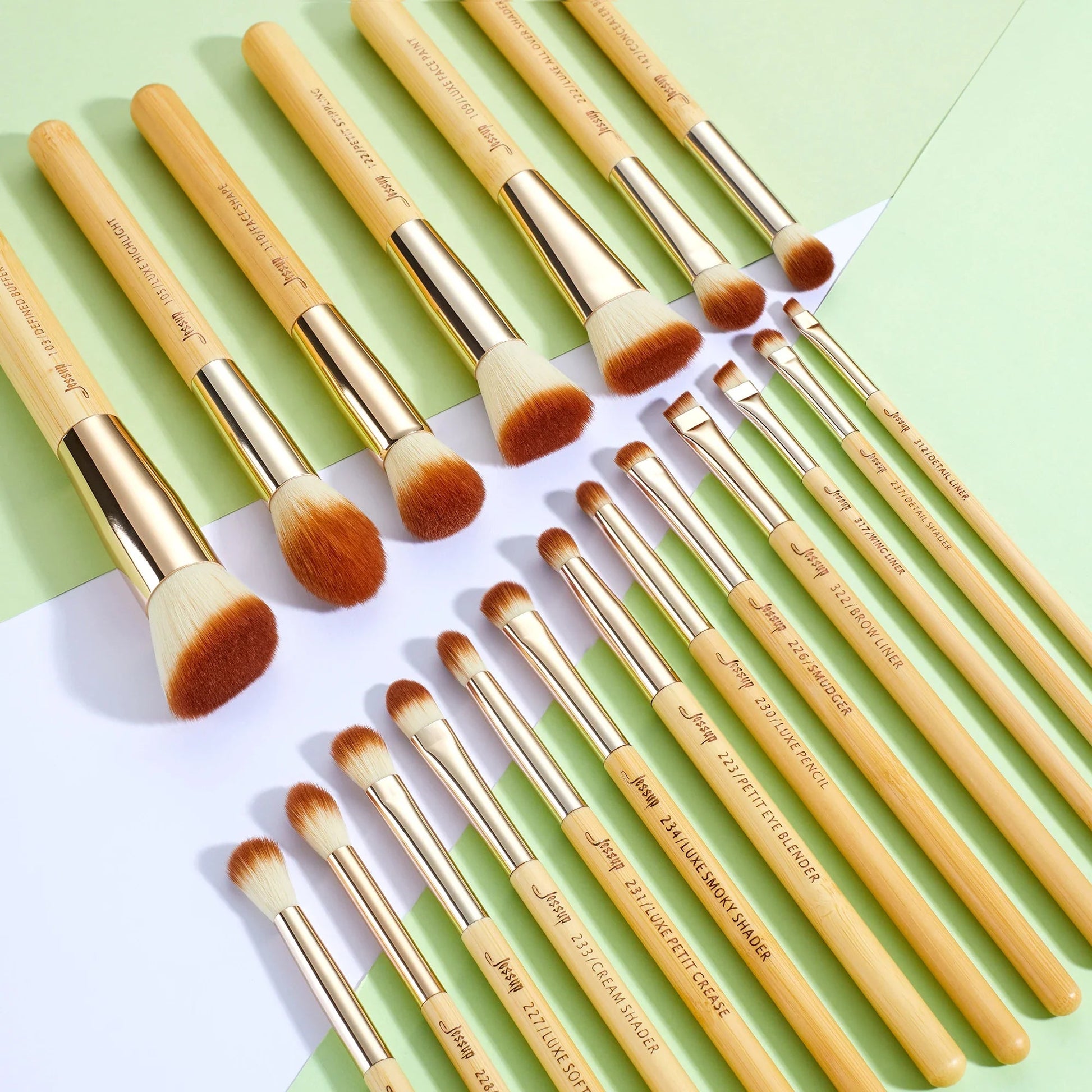 Brushes Bamboo Professional JESSUP - myglowmuse