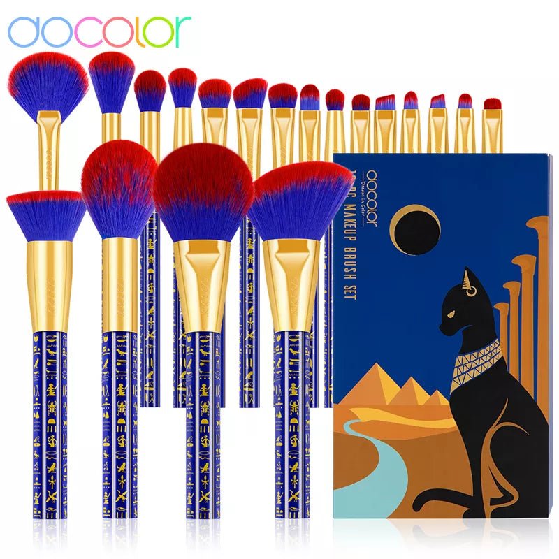 Brushes Set DOCOLOR - Oferta maquillajes