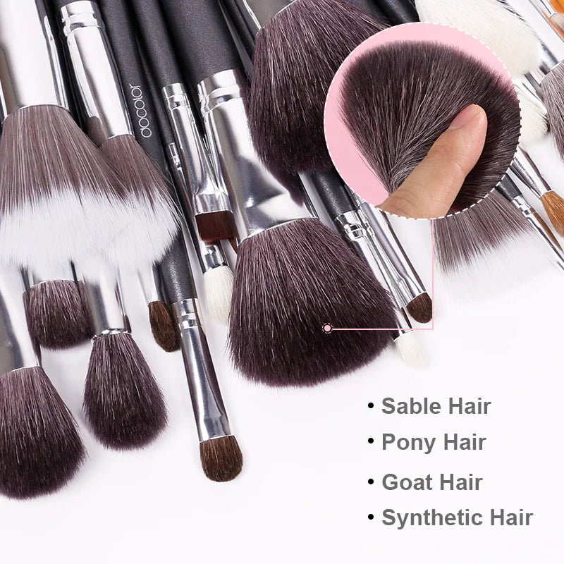 Brushes Set DOCOLOR - Oferta maquillajes
