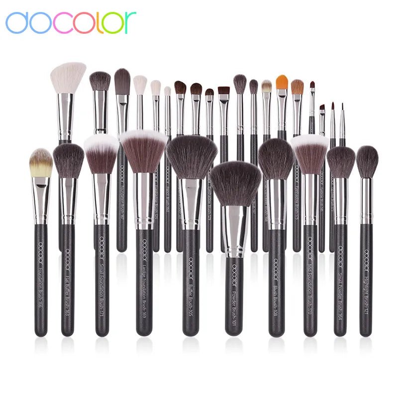 Brushes Set DOCOLOR - Oferta maquillajes