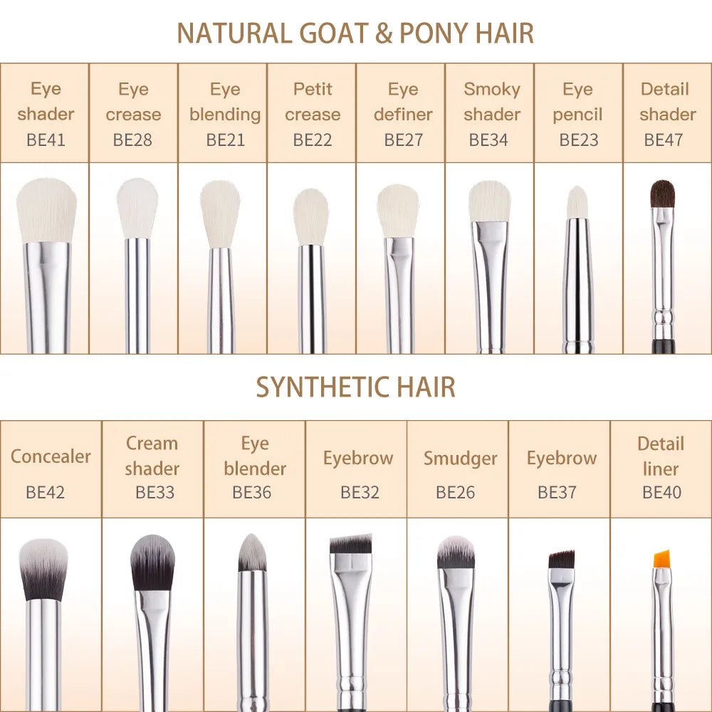 Brushes Synthetic BEILI - myglowmuse
