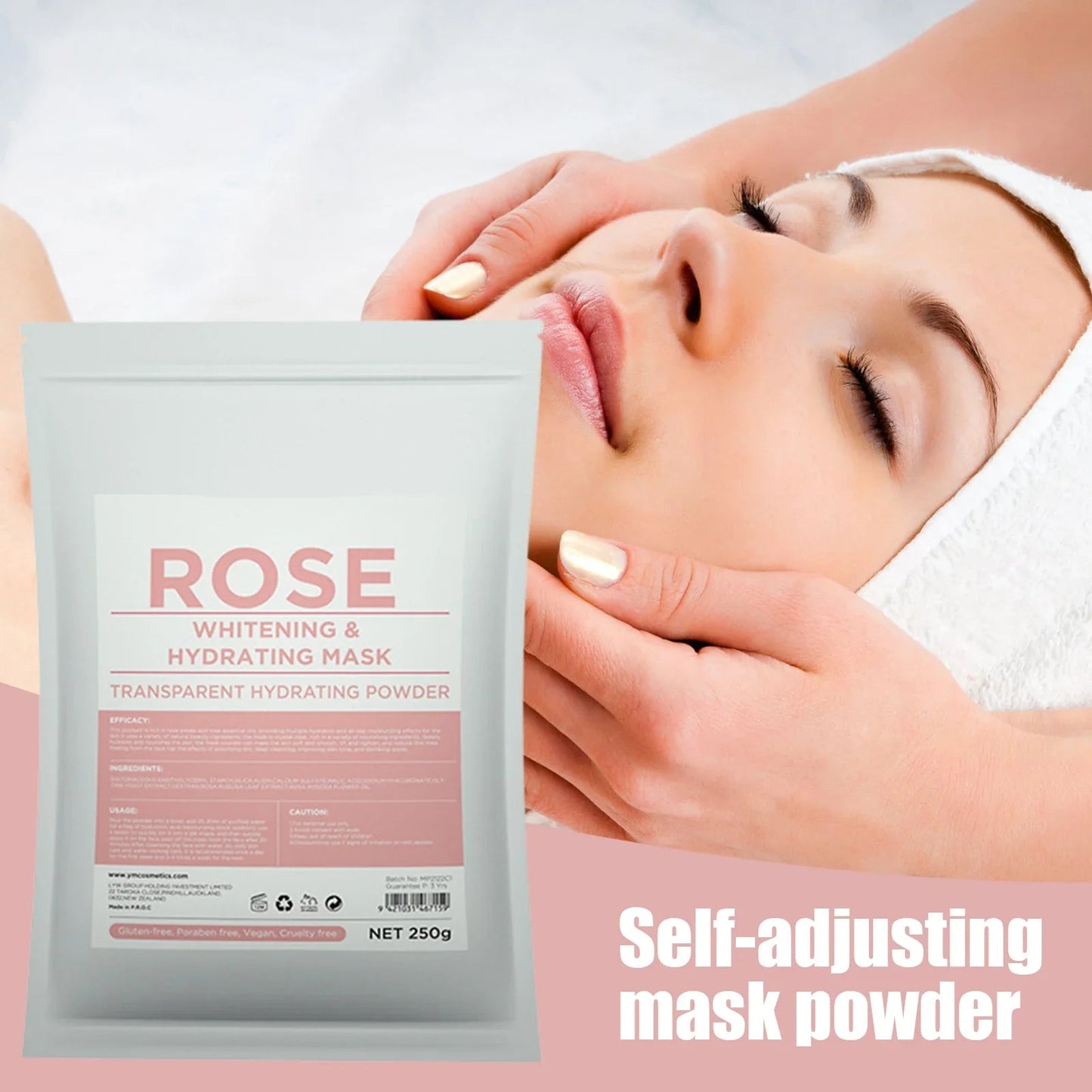 Clay Powder facial detoxification ROSE - Oferta maquillajes