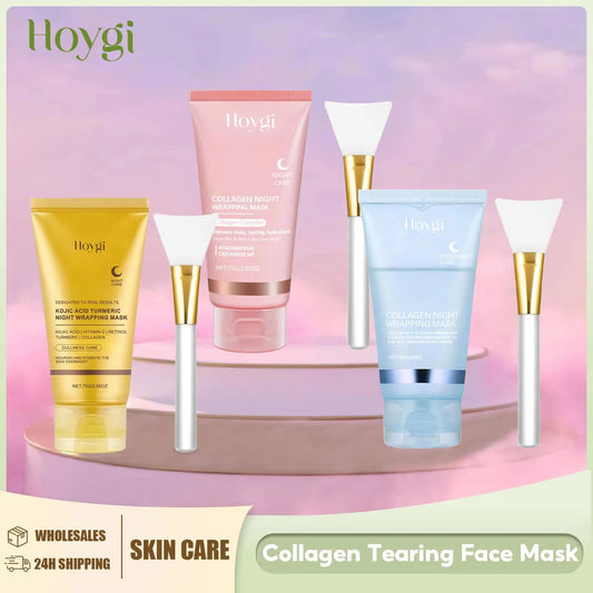 Collagen peel off mask deep cleansing pores - myglowmuse
