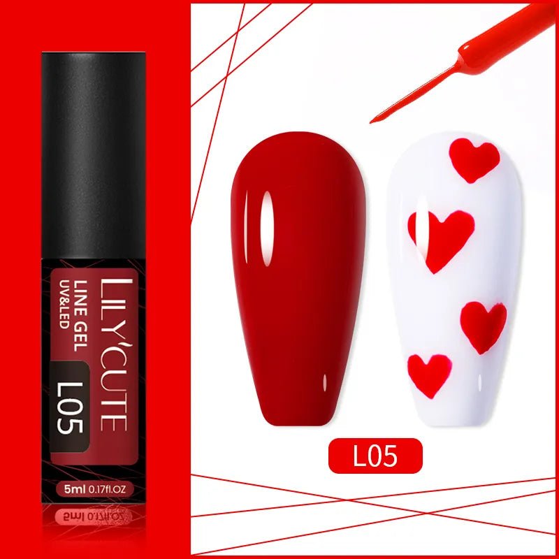 Enamels Nails LILYCUTE - myglowmuse