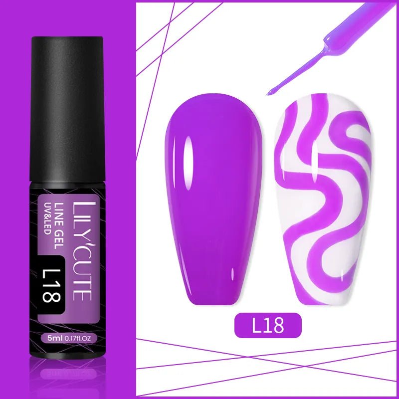 Enamels Nails LILYCUTE - myglowmuse