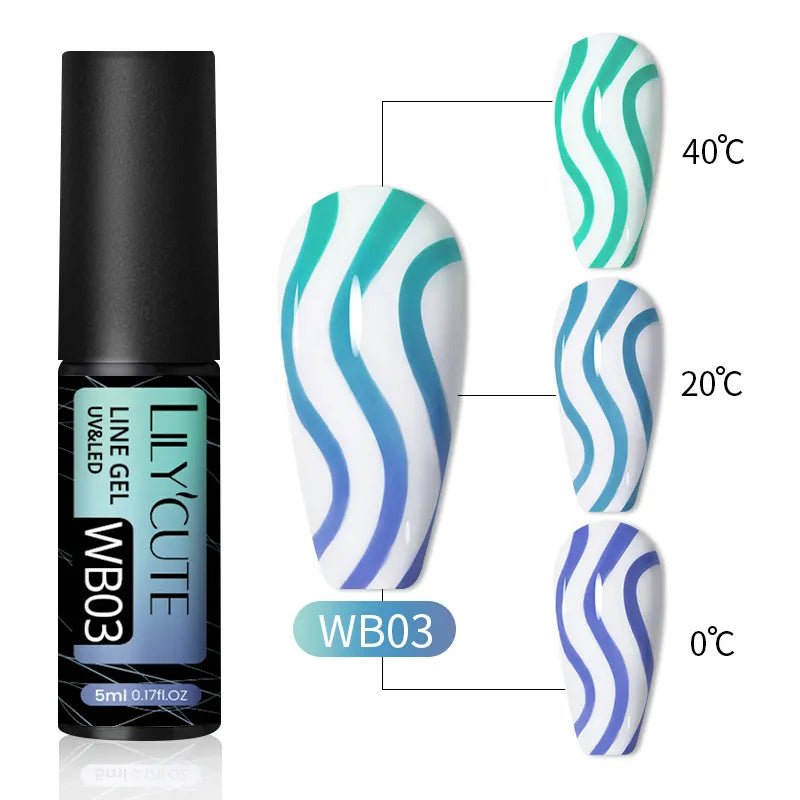 Enamels Nails LILYCUTE - myglowmuse