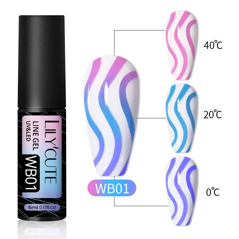 Enamels Nails LILYCUTE - myglowmuse