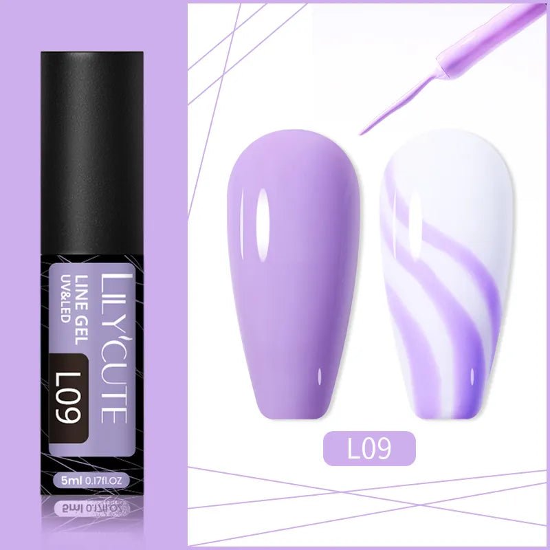 Enamels Nails LILYCUTE - myglowmuse