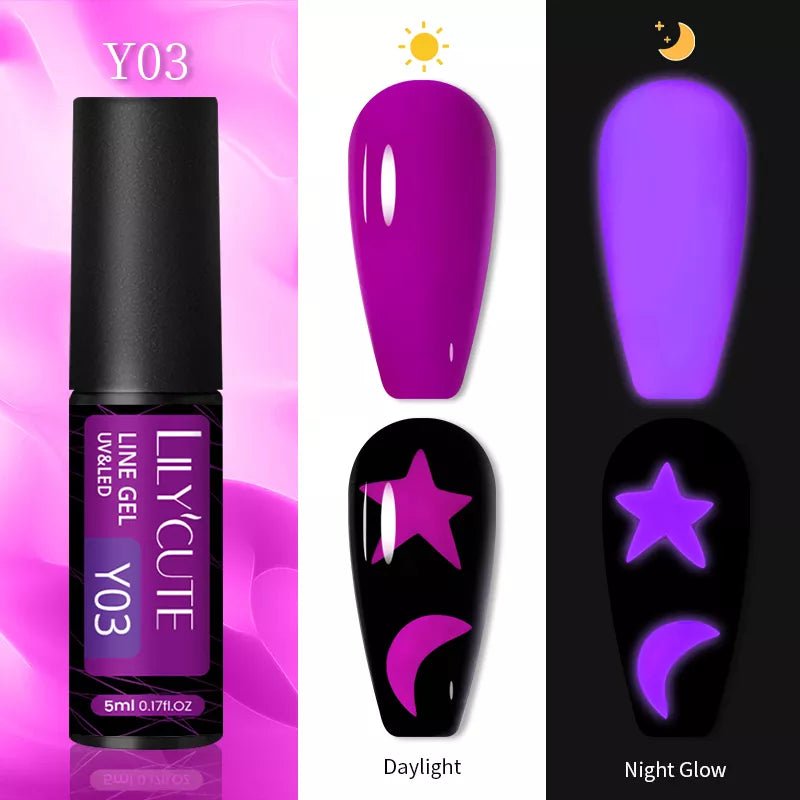 Enamels Nails LILYCUTE - myglowmuse