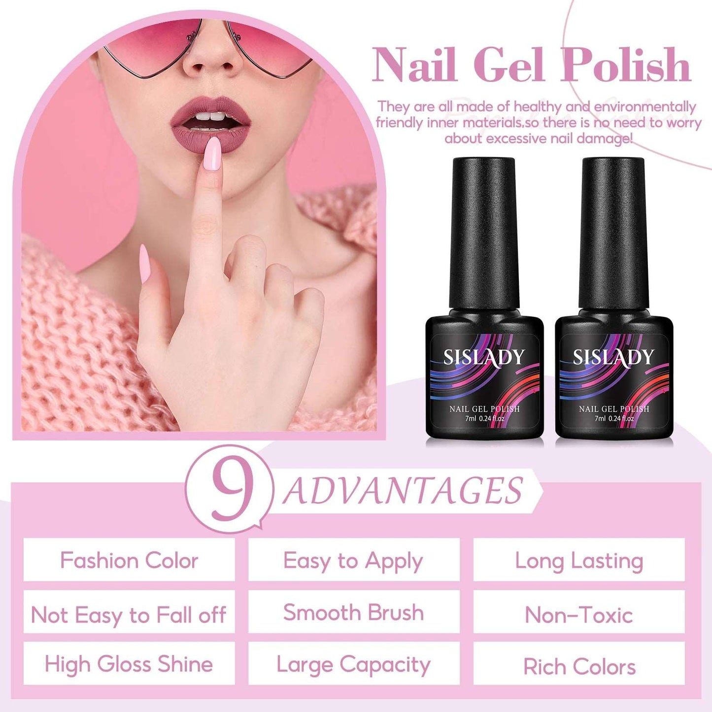 Enamels Set SISLADY - Oferta maquillajes