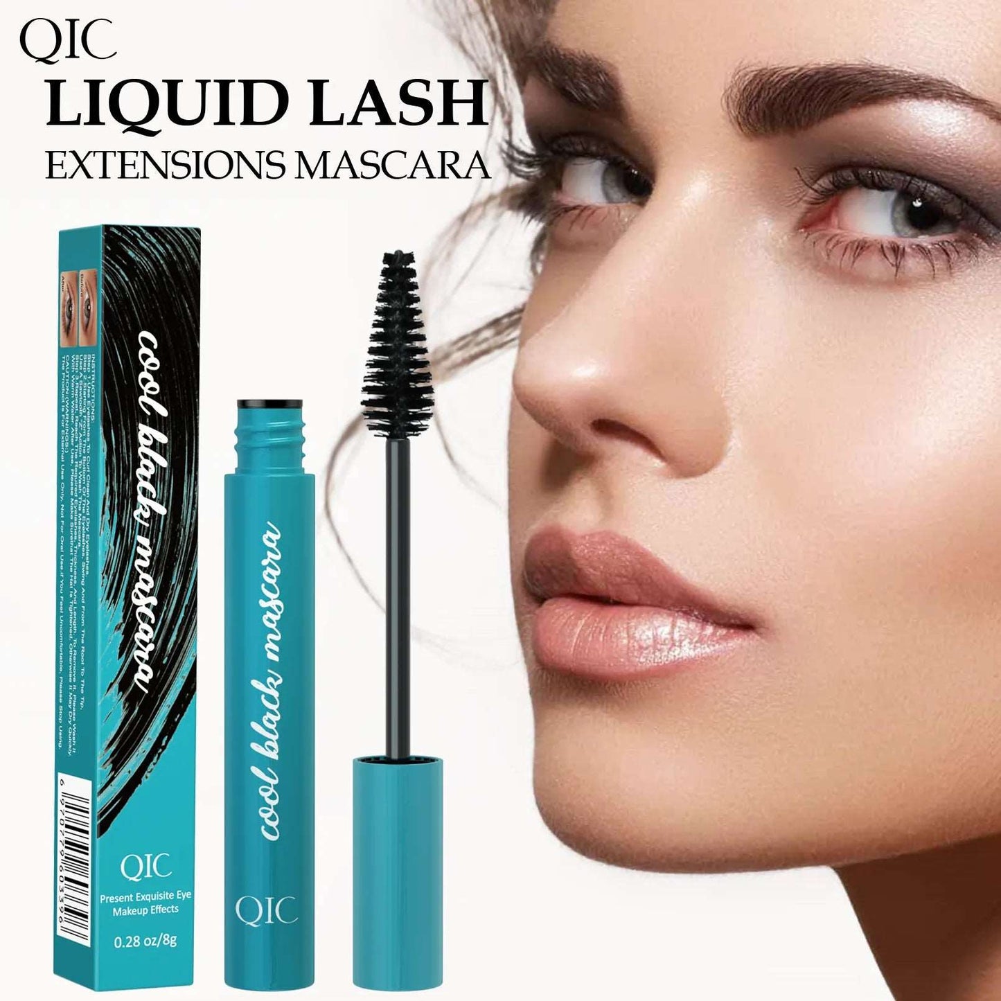 Eyelashes Máscara QIC - myglowmuse
