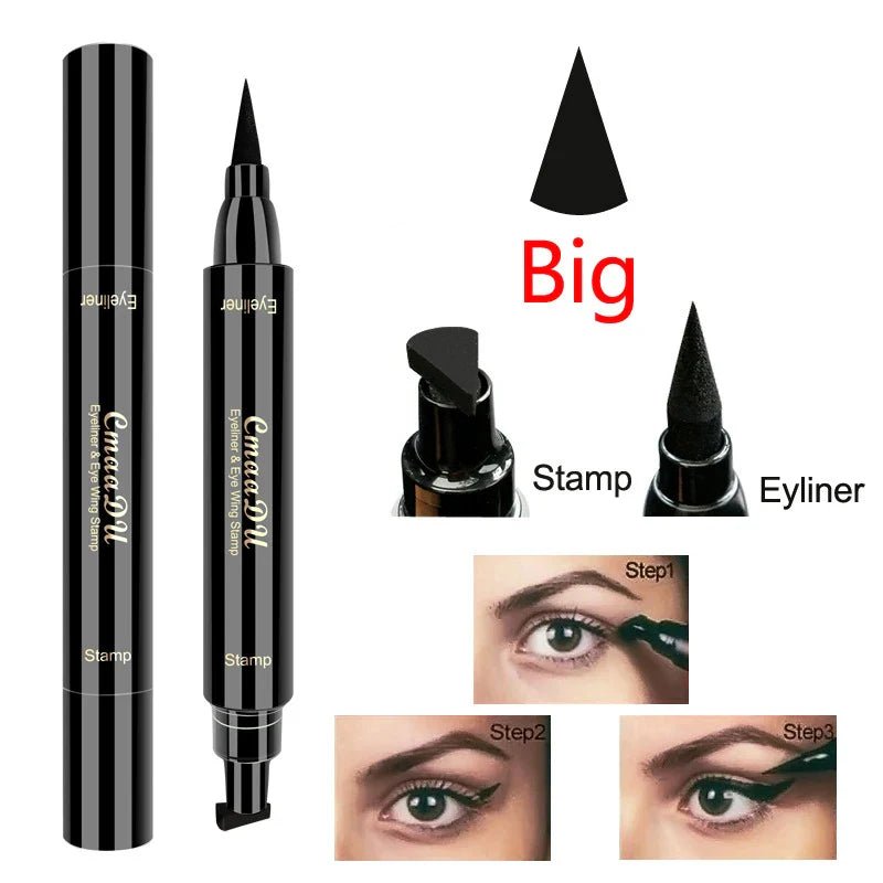 Eyeliner 2 in 1 QIC - Oferta maquillajes