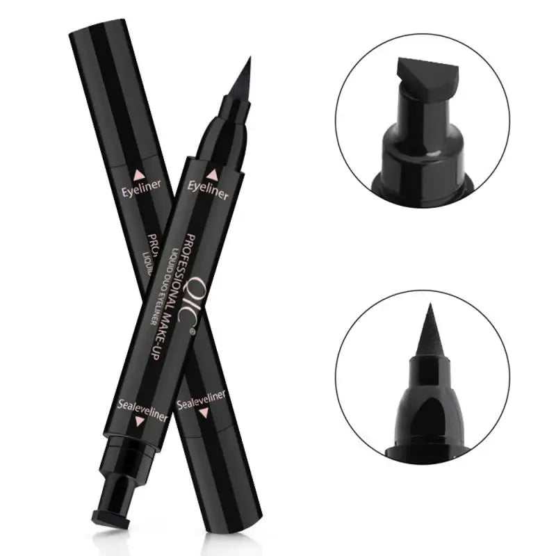 Eyeliner 2 in 1 QIC - Oferta maquillajes